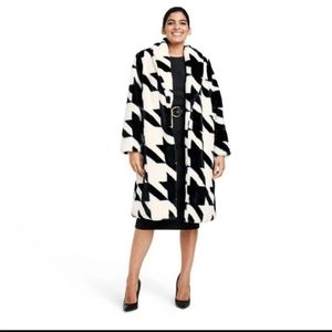 Sergio Hudson x Target Houndstooth Coat